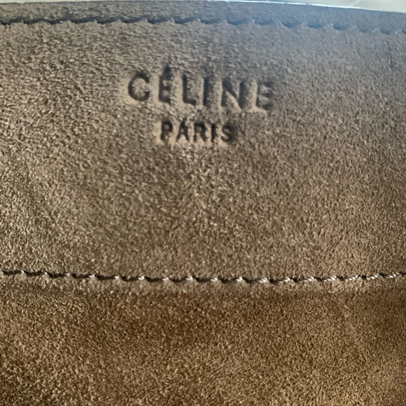 Authentic Celine phantom luggage brown suede - Picture 4 of 8